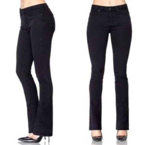 SPANX Pants - SPANX "The Slim-X Slim Boot" Black Jeans Size 31